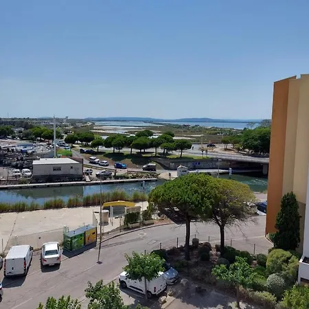 Jolis Studios vue sur mer Port, Etangs et Canaux Résidence RIVERCITY Carnon-Plage Extérieur photo